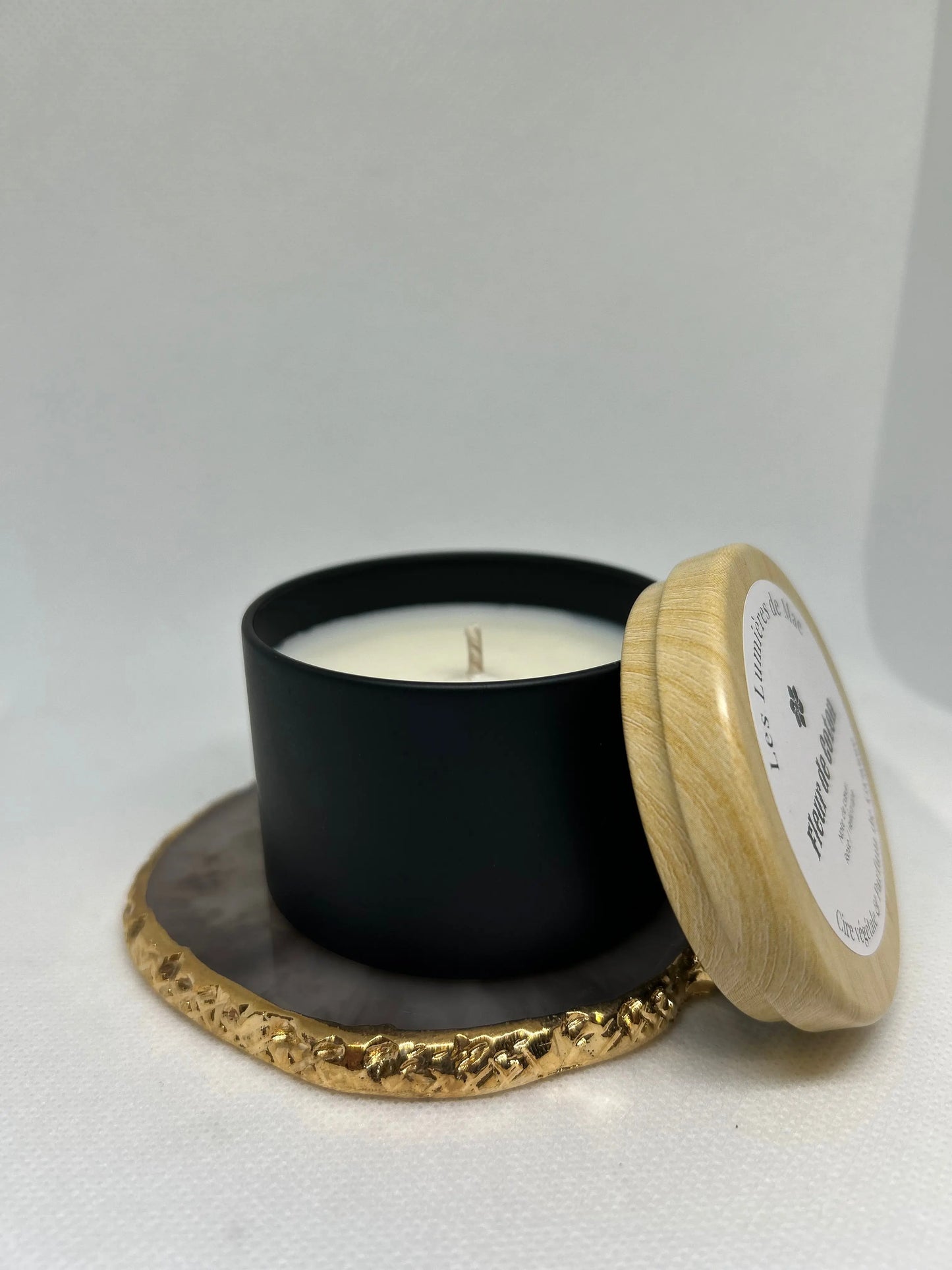 BOUGIE SENTEUR FLEUR DE COTON - LesLumieresdeMae