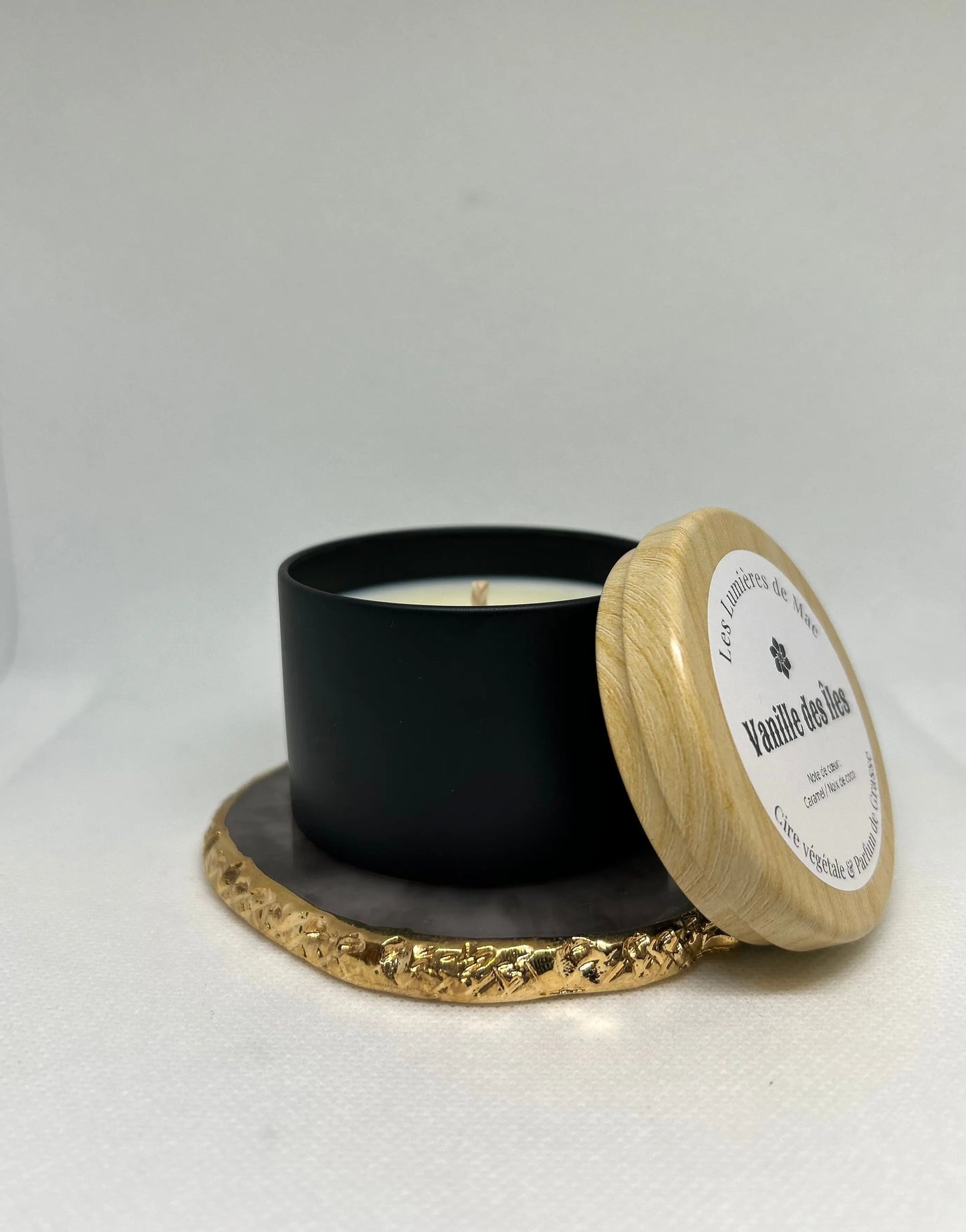 BOUGIE SENTEUR VANILLE DES ILES - LesLumieresdeMae