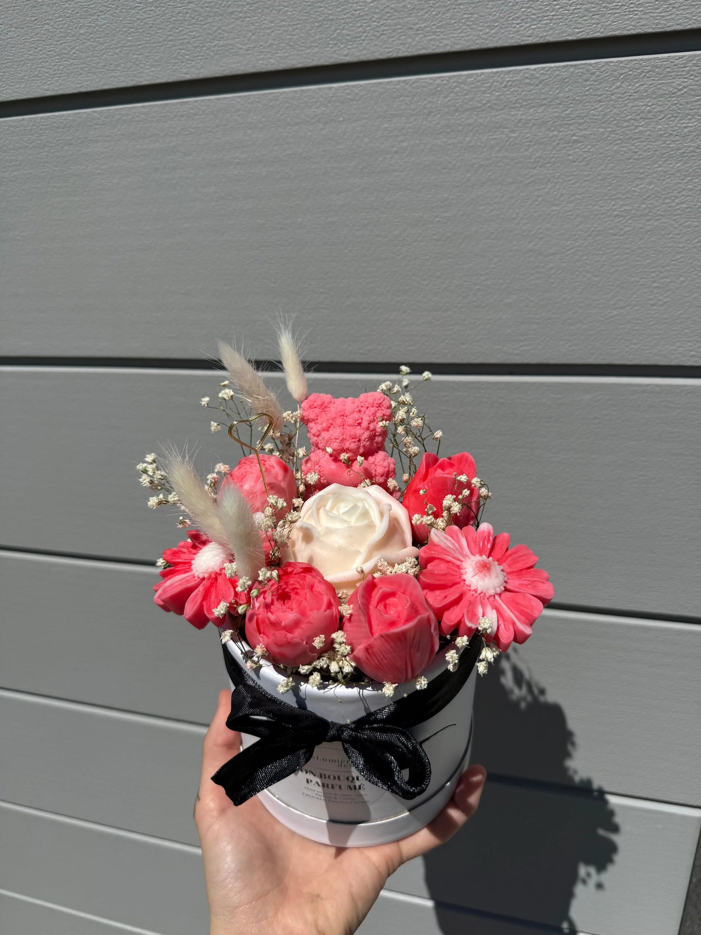 BOUQUET ÉTERNEL OURSON - LesLumieresdeMae