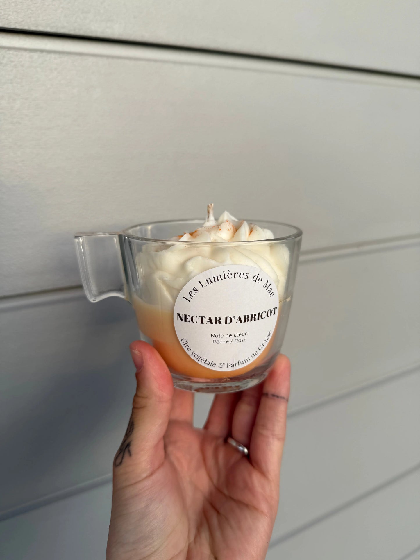 Bougie gourmande Nectar d’Abricot - LesLumieresdeMae