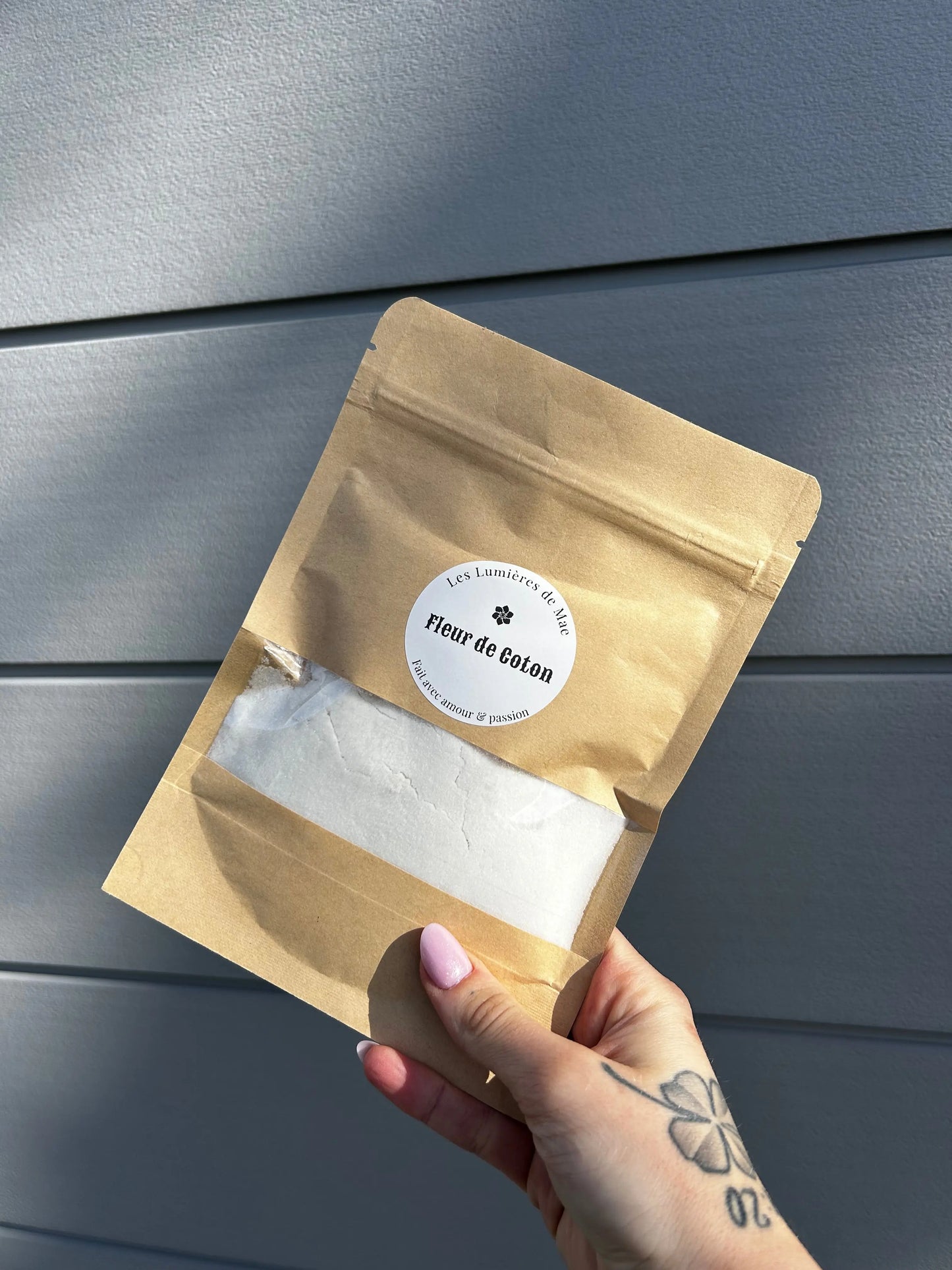 POUDRE PARFUMÉE FLEUR DE COTON - LesLumieresdeMae