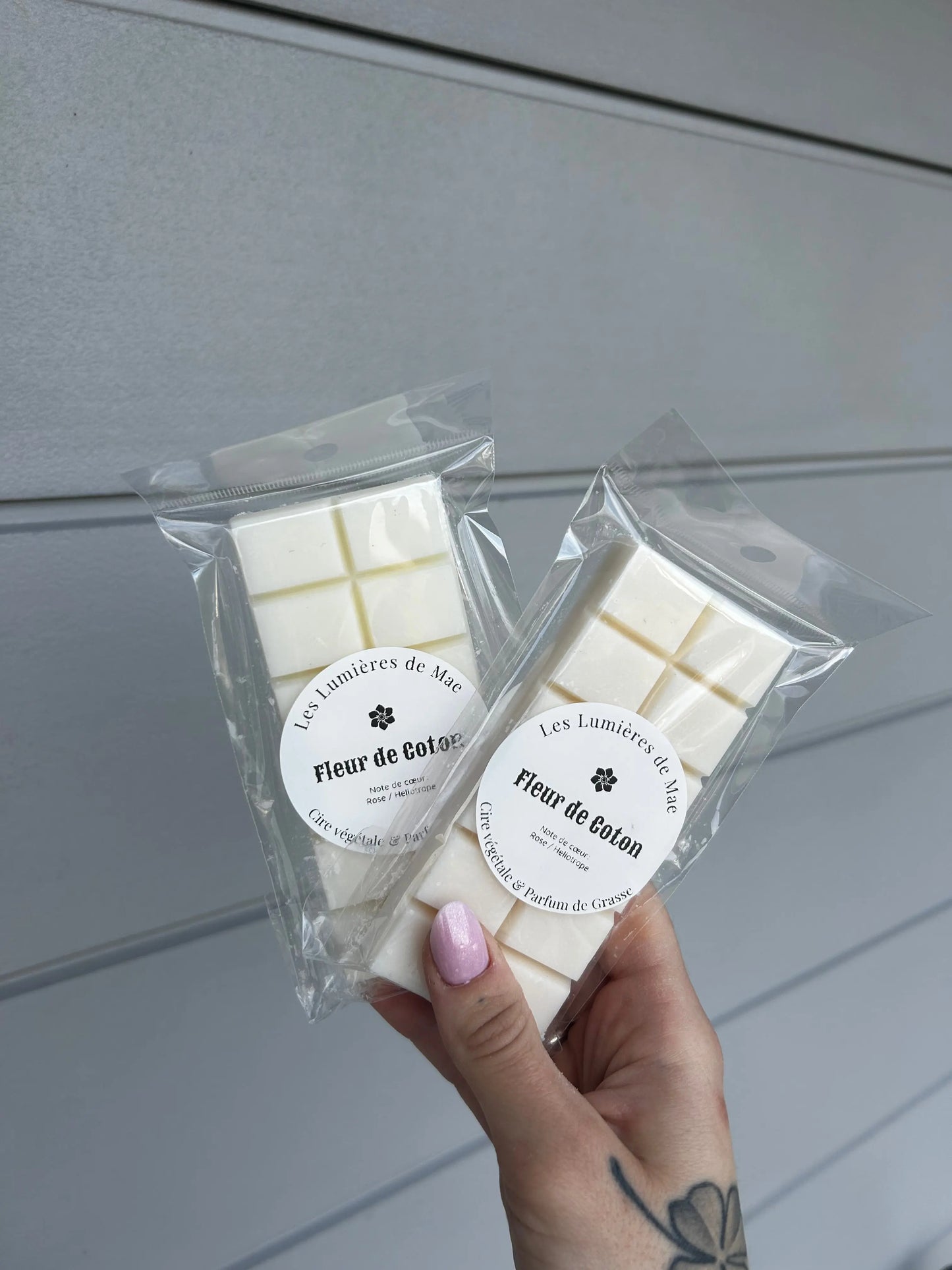 SNAP BARRE SENTEUR FLEUR DE COTON - LesLumieresdeMae