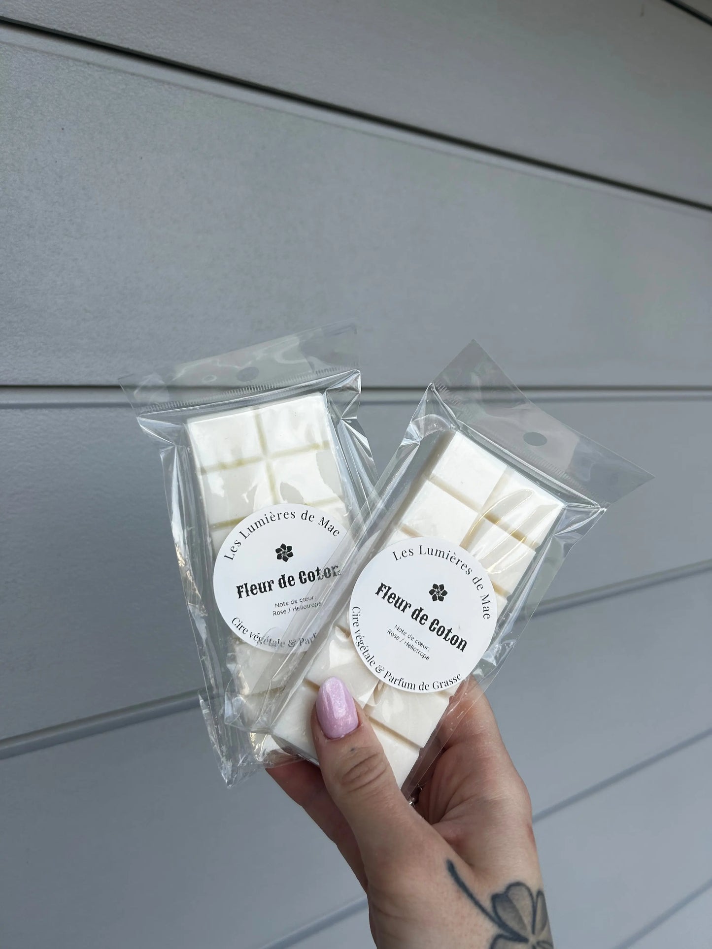 SNAP BARRE SENTEUR FLEUR DE COTON - LesLumieresdeMae