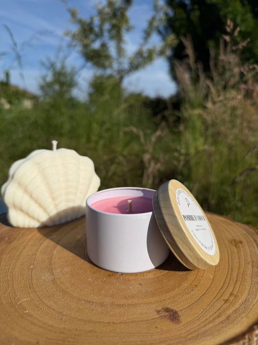 BOUGIE SENTEUR POMME D'AMOUR - LesLumieresdeMae