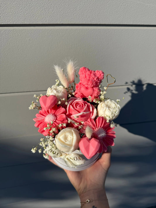 BOUQUET ÉTERNEL OURSON - LesLumieresdeMae