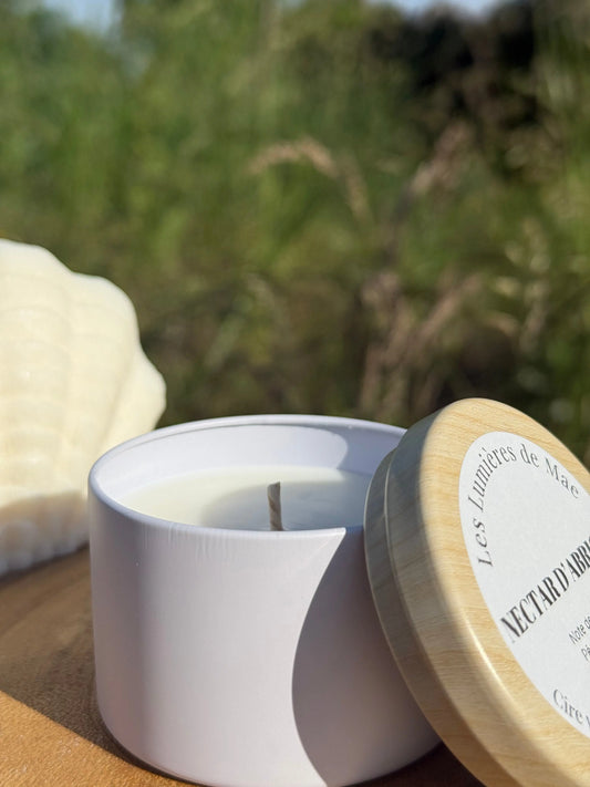 Bougie Nectar d’Abricot - LesLumieresdeMae