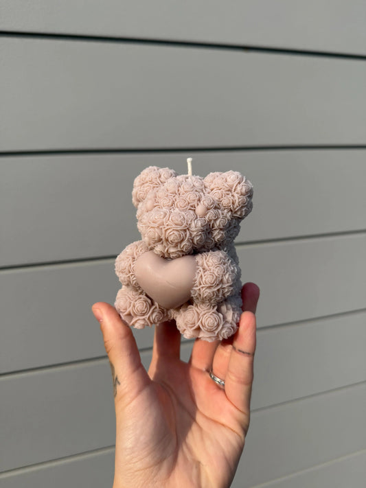 Bougie Ours - LesLumieresdeMae